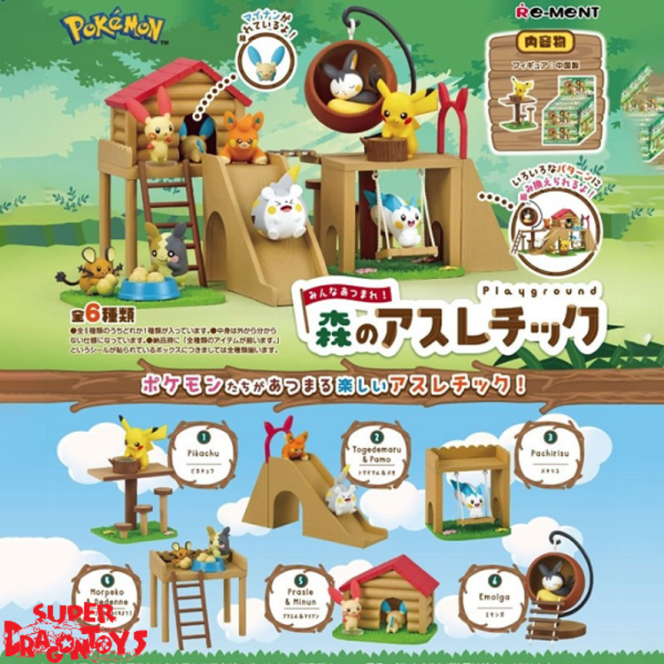 RE-MENT RE-MENT - POKEMON ["GATHER EVERYONE! FOREST PLAYGROUND" SERIES] - BLINDBOX MINI FIGURE