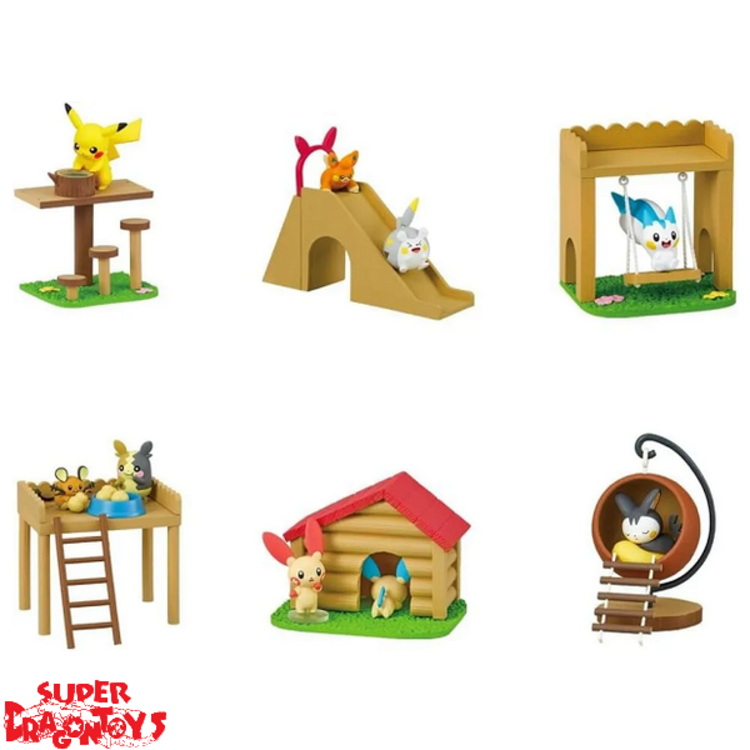 RE-MENT RE-MENT - POKEMON ["GATHER EVERYONE! FOREST PLAYGROUND" SERIES] - BLINDBOX MINI FIGURE