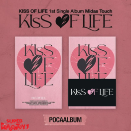 KISS OF LIFE (키스 오브 라이프) - MIDAS TOUCH - [POCA ALBUM] - 1ST SINGLE ALBUM