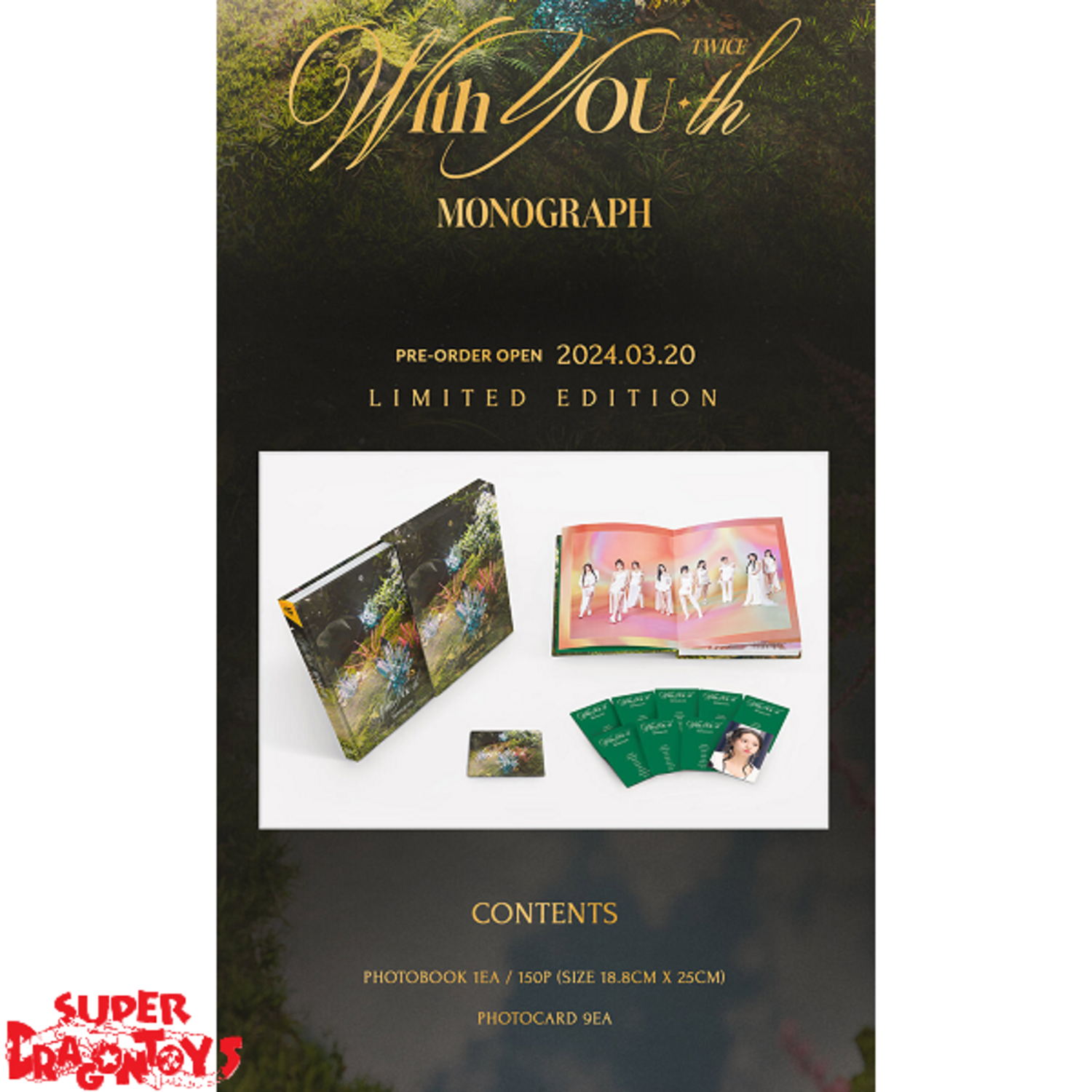 TWICE (트와이스) - MONOGRAPH [WITH YOU-TH] - PHOTOBOOK - SUPER