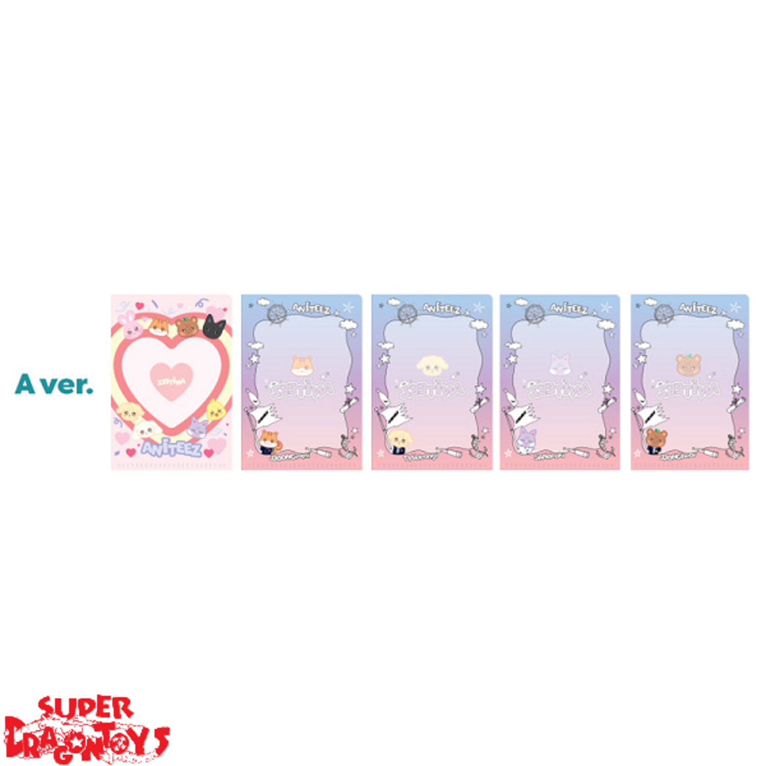 ATEEZ (에이티즈) - [ANITEEZ IN ILLUSION] PHOTOCARD HOLDER SET