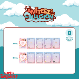 ATEEZ (에이티즈) - [ANITEEZ IN ILLUSION] PHOTOCARD HOLDER SET - OFFICIAL MD