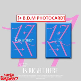 SEVENTEEN (세븐틴) - 17 IS RIGHT HERE - [DEAR VER.] - BEST ALBUM + [BDM PHOTOCARD]