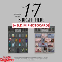 SEVENTEEN (세븐틴) - 17 IS RIGHT HERE - BEST ALBUM + [BDM PHOTOCARD]