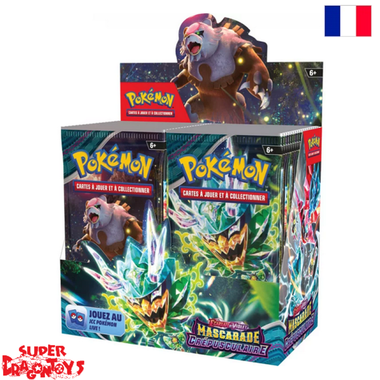 POKEMON TCG - DISPLAY [36 BOOSTERS] "ECARLATE ET VIOLET : MASCARADE CREPUSCULAIRE" - EDITION FRANCAISE