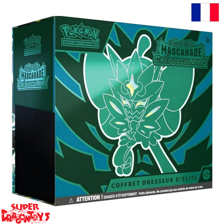 POKEMON TCG - COFFRET DRESSEUR D'ELITE "ECARLATE ET VIOLET : MASCARADE CREPUSCULAIRE - EDITION FRANCAISE