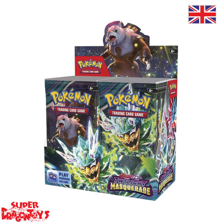 POKEMON TCG - DISPLAY [36 BOOSTERS] "SCARLET & VIOLET : TWILIGHT MASQUERADE" - ENGLISH EDITION
