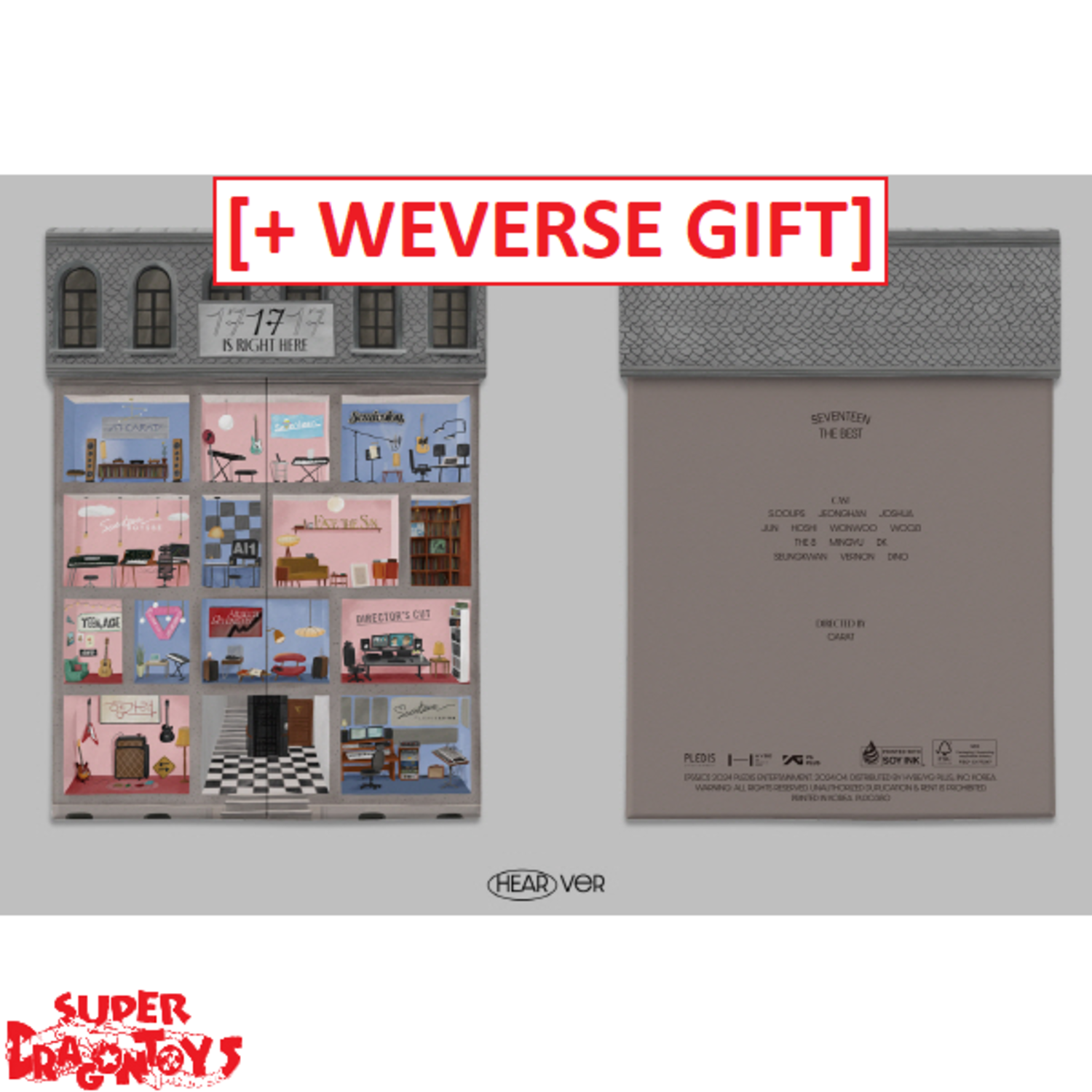 SEVENTEEN (세븐틴) - 17 IS RIGHT HERE - BEST ALBUM + [WEVERSE GIFT