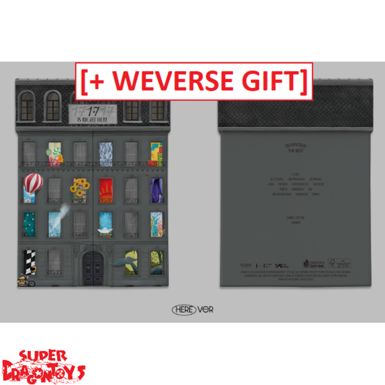 SEVENTEEN (세븐틴) - 17 IS RIGHT HERE - BEST ALBUM + [WEVERSE GIFT]