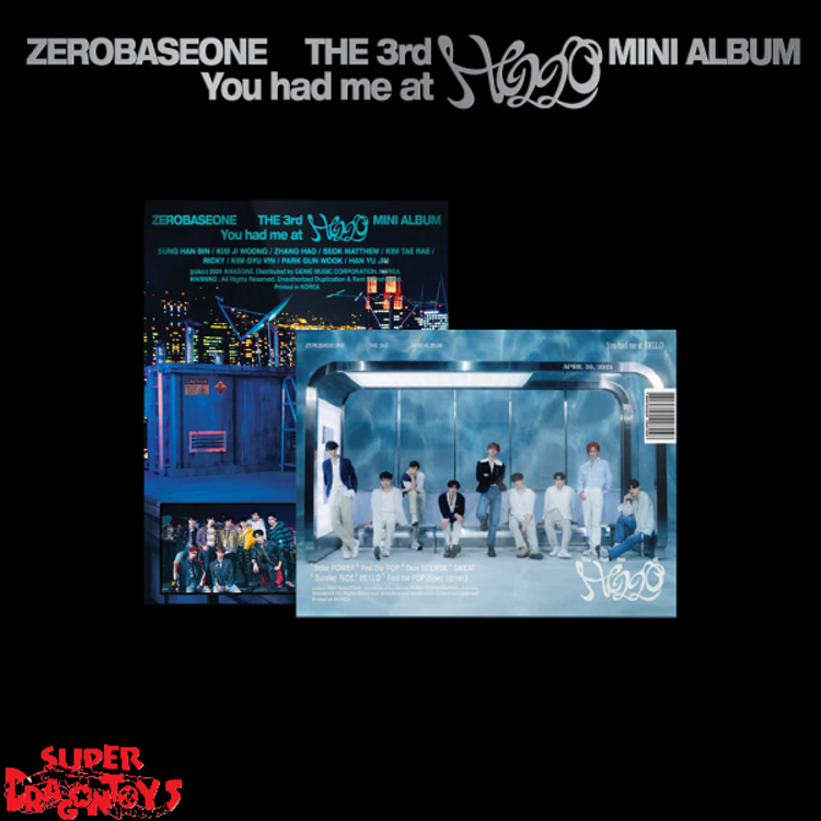 ZEROBASEONE (제로베이스원) - YOU HAD ME AT HELLO - 3RD MINI ALBUM