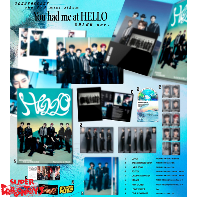 ZEROBASEONE (제로베이스원) - YOU HAD ME AT HELLO - [SOLAR/LIMITED VER.] - 3RD MINI ALBUM