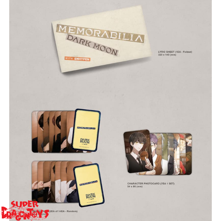 ENHYPEN (엔하이픈) - MEMORABILIA - [MOON VER.] - DARK MOON SPECIAL ALBUM