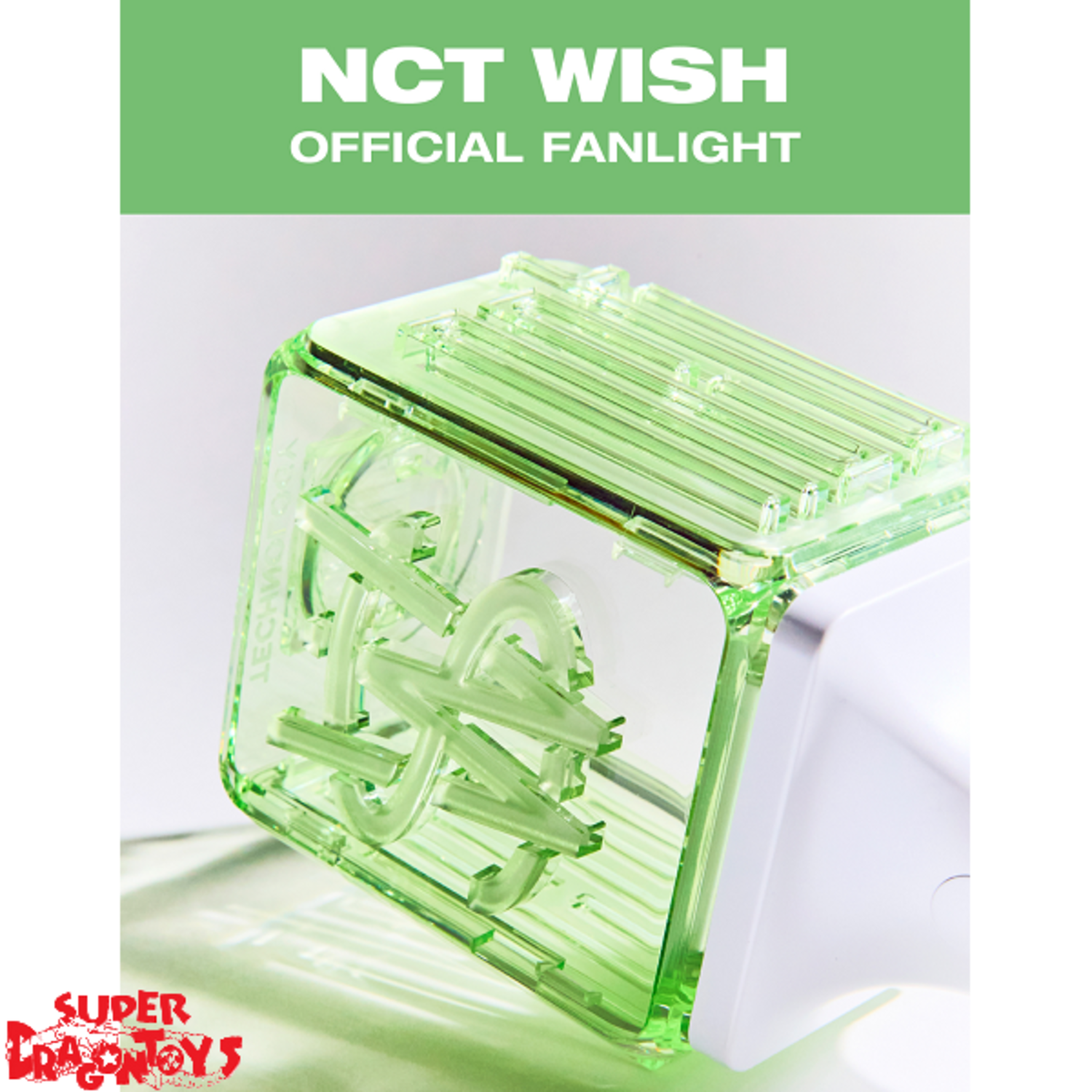 NCT WISH (엔시티 위시) - OFFICIAL FANLIGHT - SUPER DRAGON TOYS
