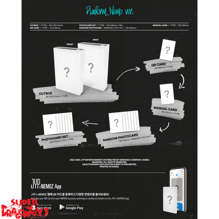 NEXZ (넥스지) - RIDE THE VIBE - [NEMO VER.] - 1ST SINGLE ALBUM