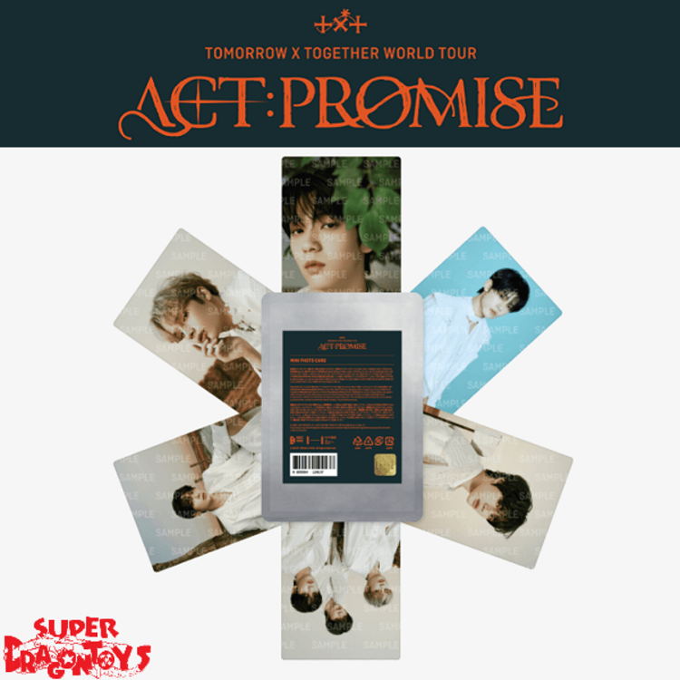 TXT (투모로우바이투게더) - TXT WORLD TOUR [ACT : PROMISE] MINI PHOTO CARD PACK - OFFICIAL MD