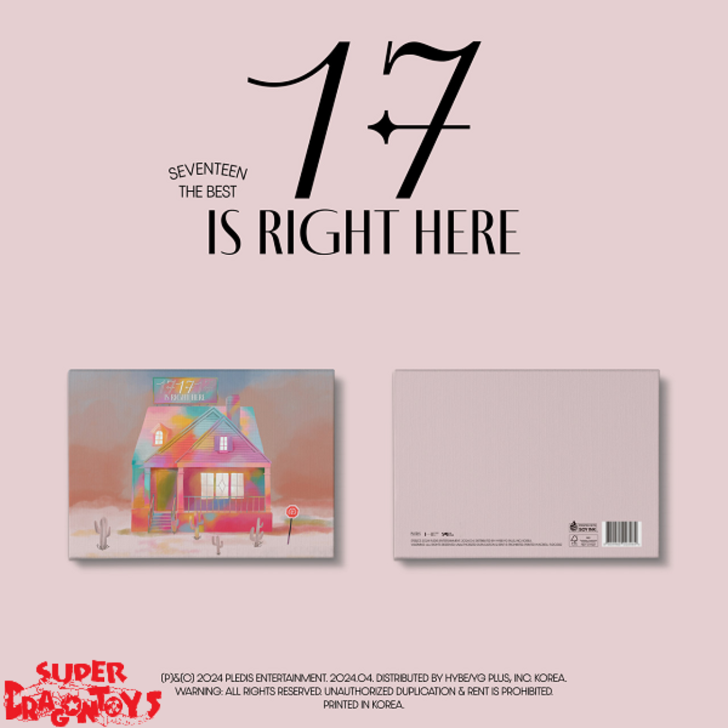K-POP・アジア SEVENTEEN 17 - IS RIGHT HERE SEVENTEEN - BEST ALBUM [17 IS RIGHT HERE] (Random Ver