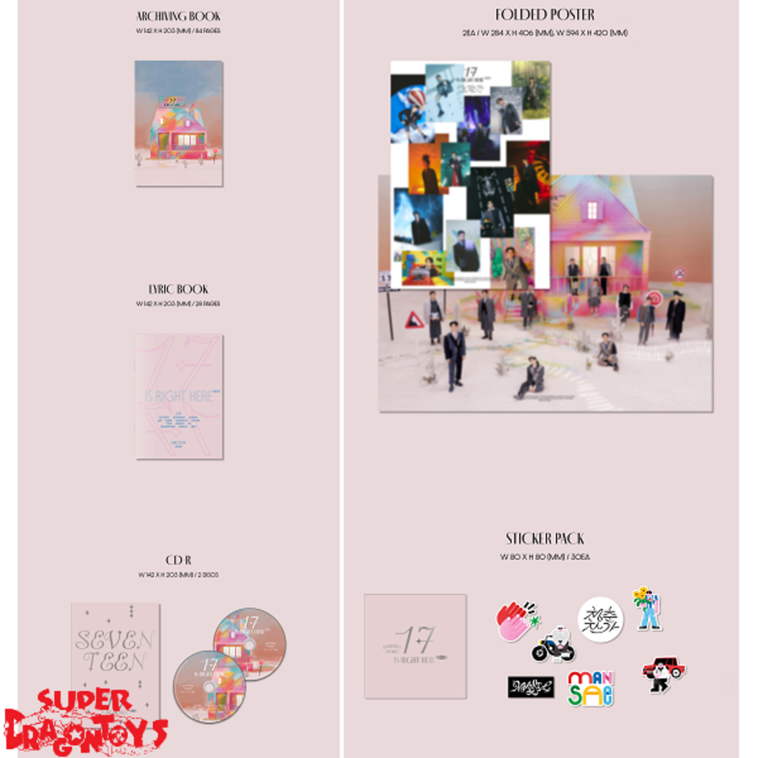 SEVENTEEN (세븐틴) - 17 IS RIGHT HERE - BEST ALBUM [DELUXE