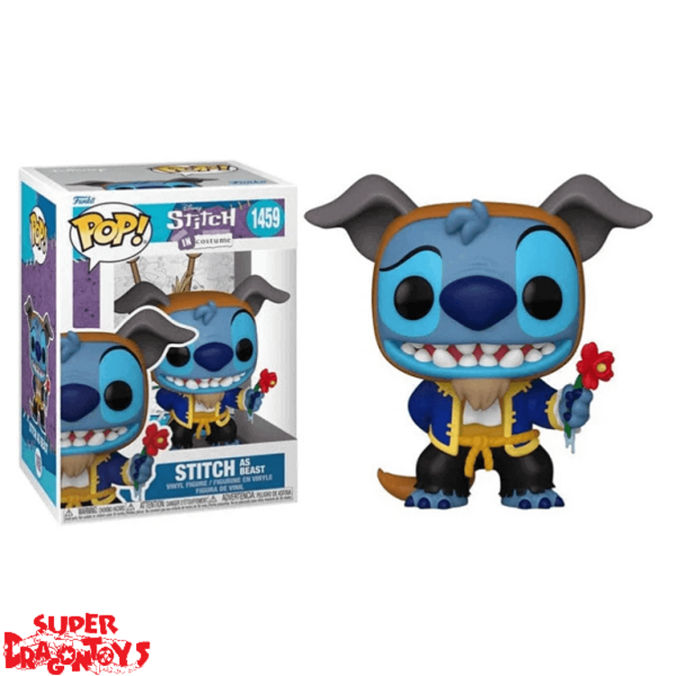 DISNEY STITCH IN COSTUME - STITCH AS BEAST - FUNKO POP