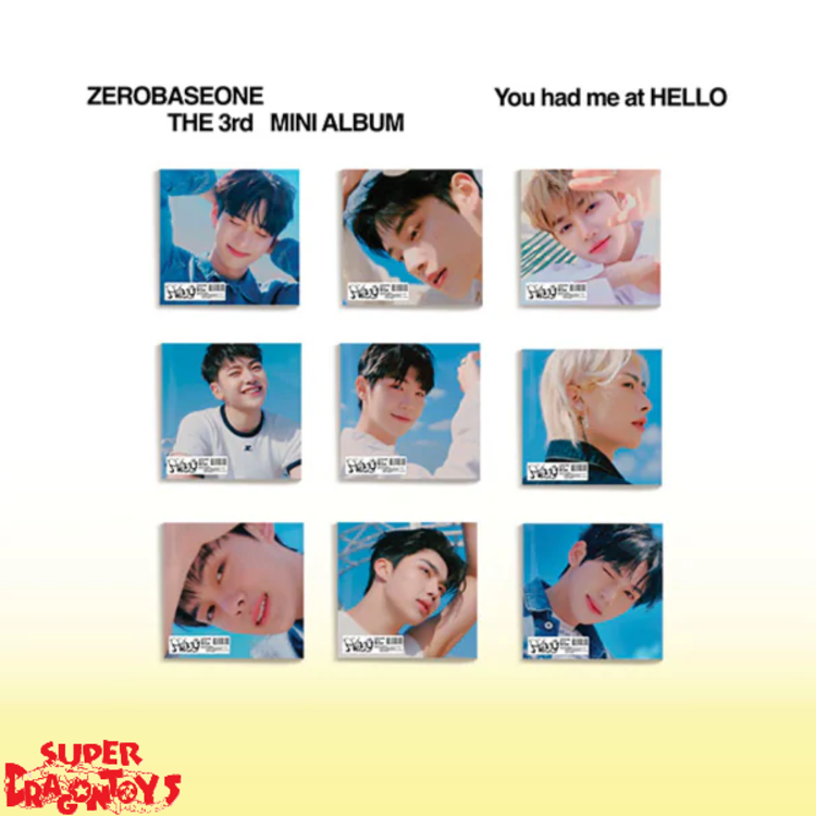 ZEROBASEONE (제로베이스원) - YOU HAD ME AT HELLO - [DIGIPACK VER.] - 3RD MINI ALBUM