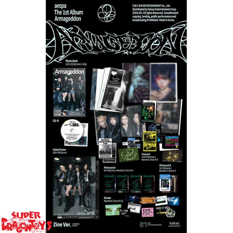 AESPA (에스파) - ARMAGEDDON - [ZINE VER.] - 1ST ALBUM