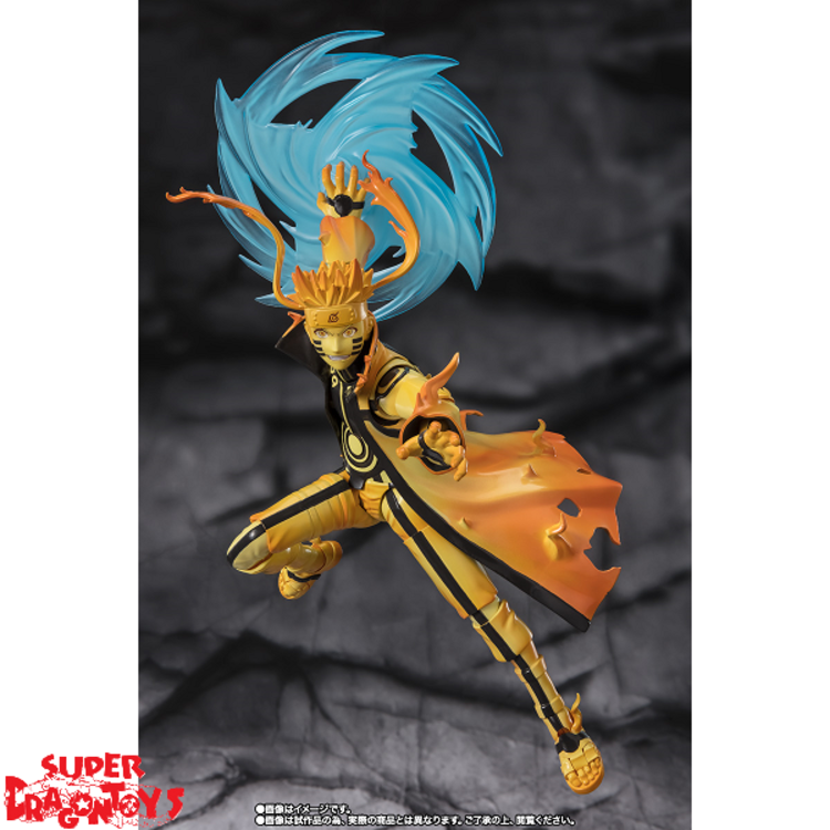BANDAI NARUTO SHIPPUDEN - NARUTO UZUMAKI [KURAMA LINK MODE] - S.H. FIGUARTS