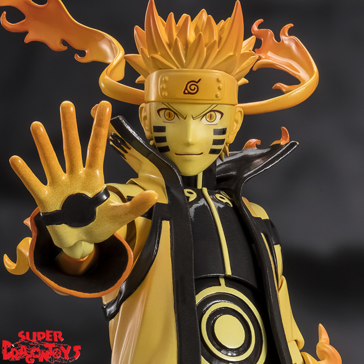 BANDAI NARUTO SHIPPUDEN - NARUTO UZUMAKI [KURAMA LINK MODE] - S.H. FIGUARTS