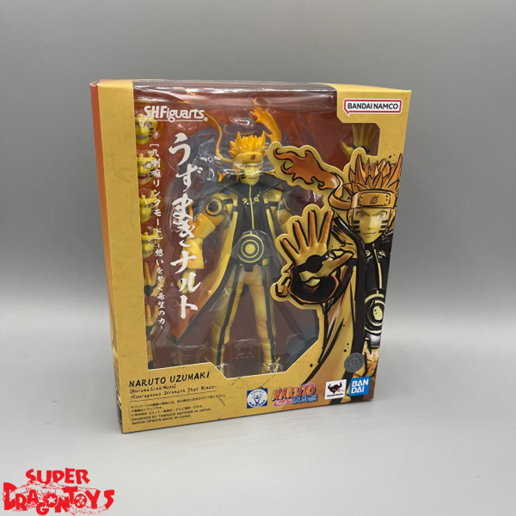 BANDAI NARUTO SHIPPUDEN - NARUTO UZUMAKI [KURAMA LINK MODE] - S.H. FIGUARTS