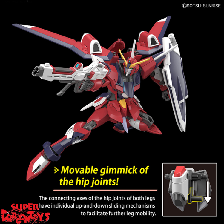 BANDAI GUNDAM : SEED FREEDOM - IMMORTAL JUSTICE GUNDAM - "HG 1/144 " MODEL KIT