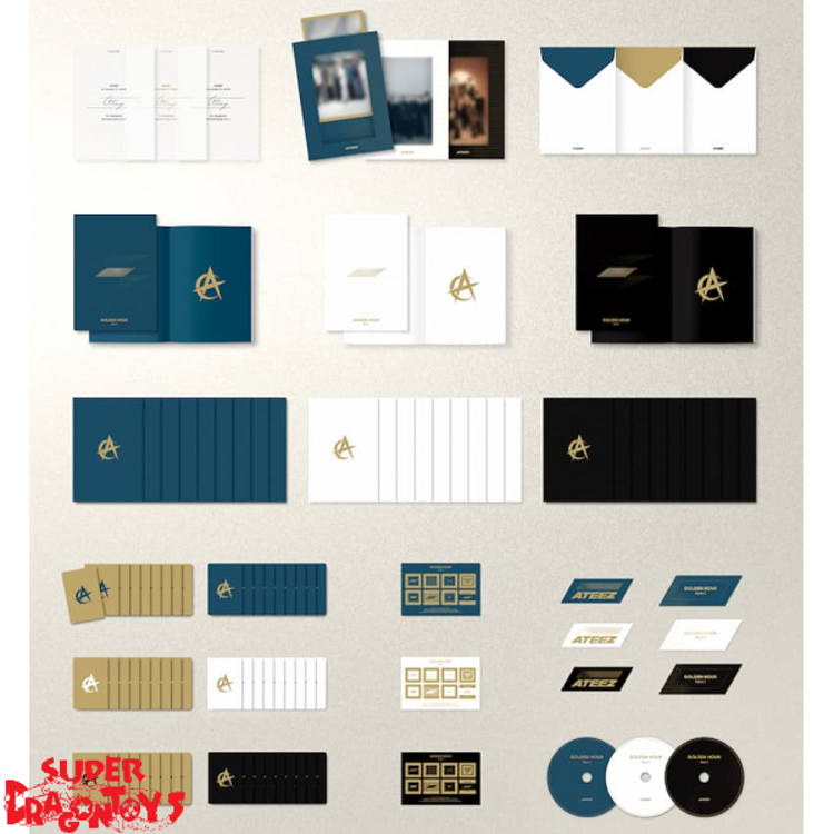 ATEEZ (에이티즈) - GOLDEN HOUR [PART.1] - 10TH MINI ALBUM