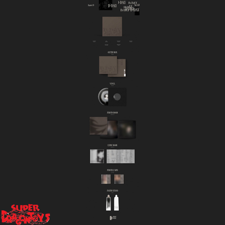 AGUST D (SUGA) [BTS] - D-DAY - 1ST SOLO ALBUM [LP]