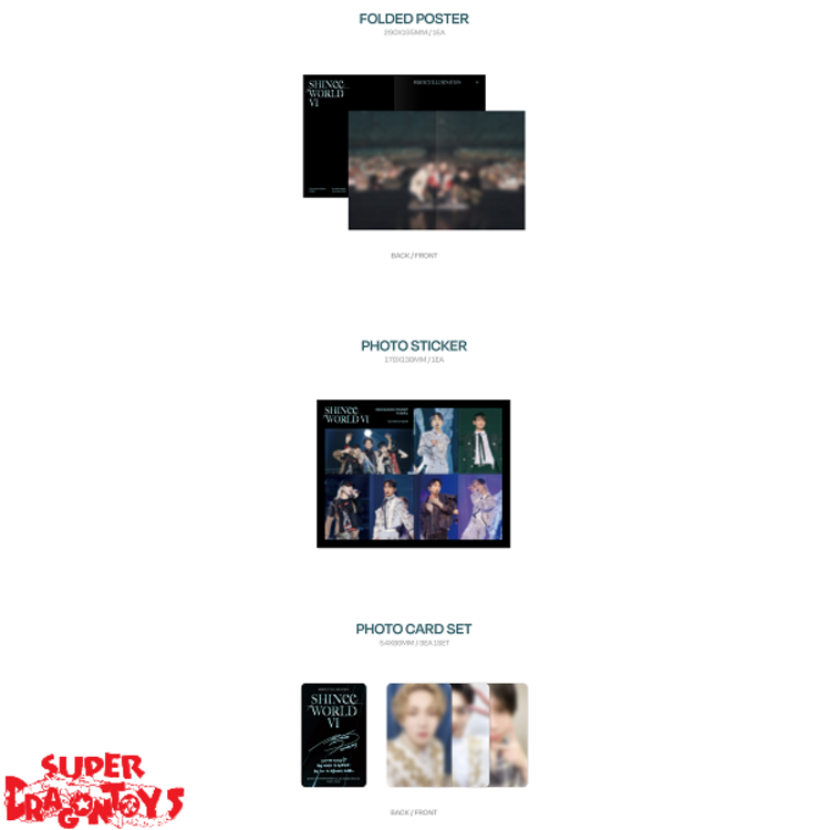 SHINEE (샤이니) - SHINEE WORLD VI [PERFECT ILLUMINATION] (2023 CONCERT IN SEOUL) - [2BR] PACKAGE