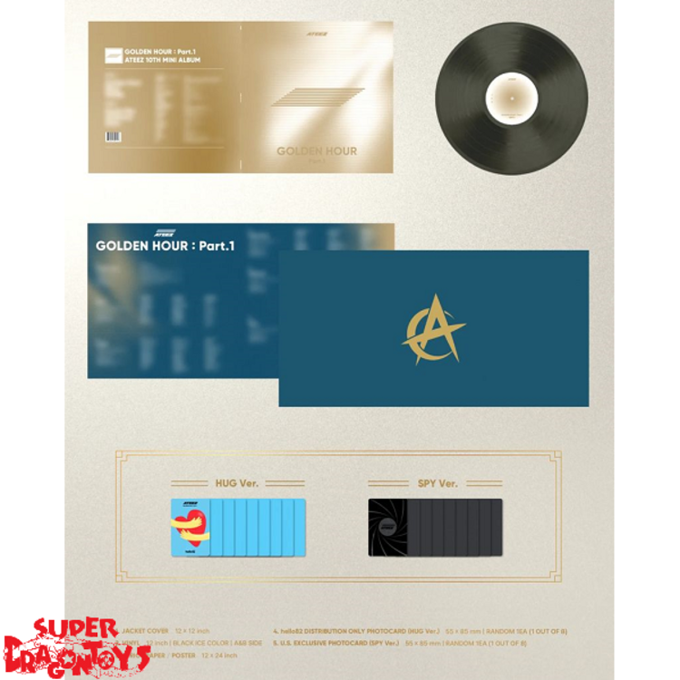 ATEEZ (에이티즈) - GOLDEN HOUR [PART.1] - 10TH MINI ALBUM (VINYL LP)