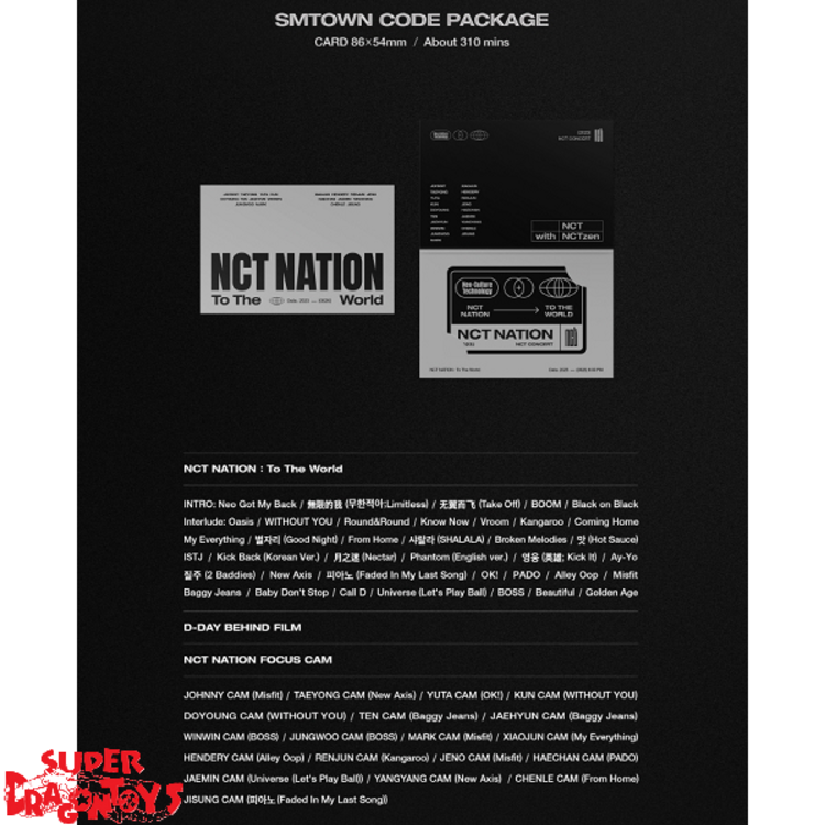 NCT - 2023 CONCERT [NCT NATION : TO THE WORLD] IN INCHEON - [SMTOWN CODE] PACKAGE