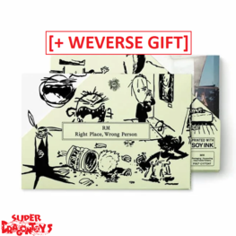 RM (김남준) [BTS] - [RIGHT PLACE, WRONG PERSON] - [WEVERSE ALBUM] - 2ND SOLO ALBUM + [WEVERSE GIFT]