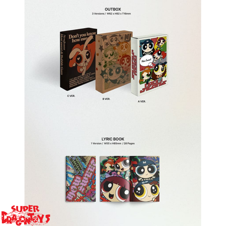 NEWJEANS (뉴진스) - HOW SWEET - [WEVERSE ALBUM] + [WEVERSE GIFT]