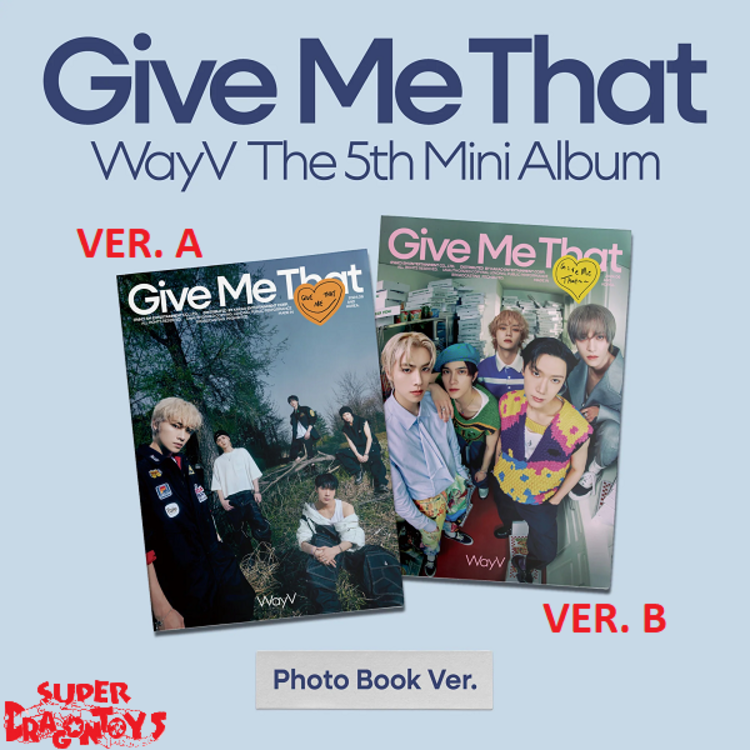 WAYV (웨이션브이) - GIVE ME THAT - [PHOTOBOOK VERSION] - 5TH MINI ALBUM