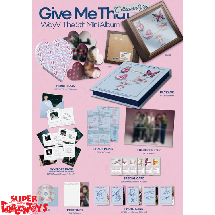 WAYV (웨이션브이) - GIVE ME THAT - [COLLECTION VER.] - 5TH MINI ALBUM