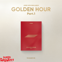 ATEEZ (에이티즈) - GOLDEN HOUR [PART.1] - [POCA ALBUM] - 10TH MINI ALBUM