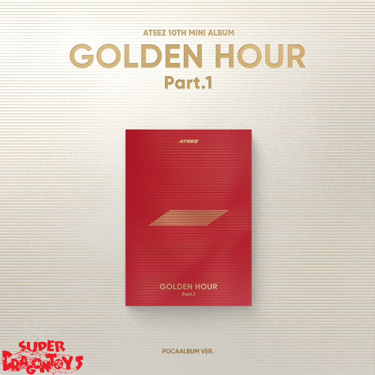 ATEEZ (에이티즈) - GOLDEN HOUR [PART.1] - [POCA ALBUM] - 10TH MINI ALBUM