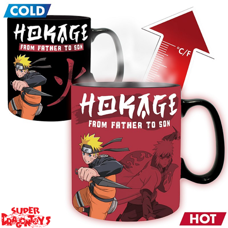 ABYSTYLE NARUTO - MUG MAGIQUE THERMO REACTIF "FATHER AND SON"