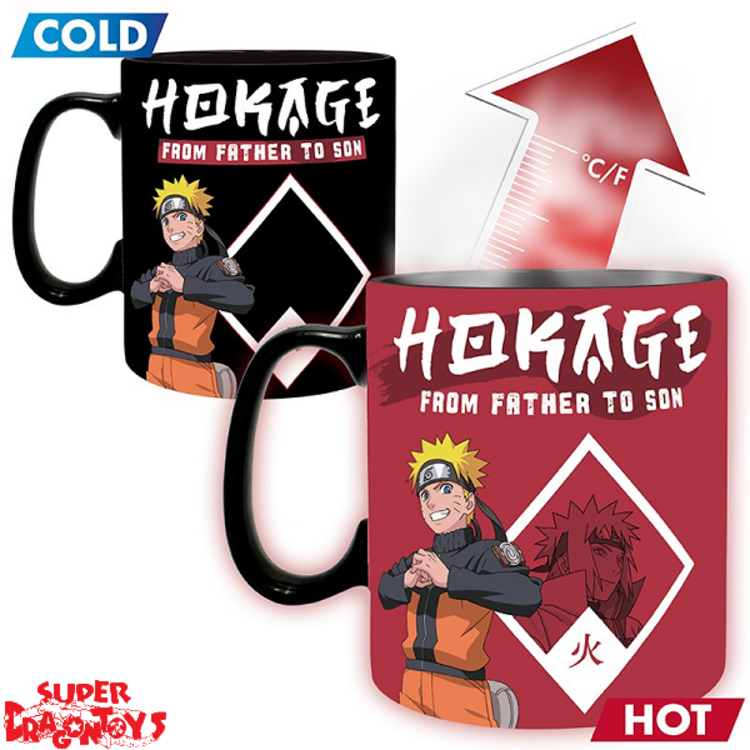 ABYSTYLE NARUTO - MUG MAGIQUE THERMO REACTIF "FATHER AND SON"