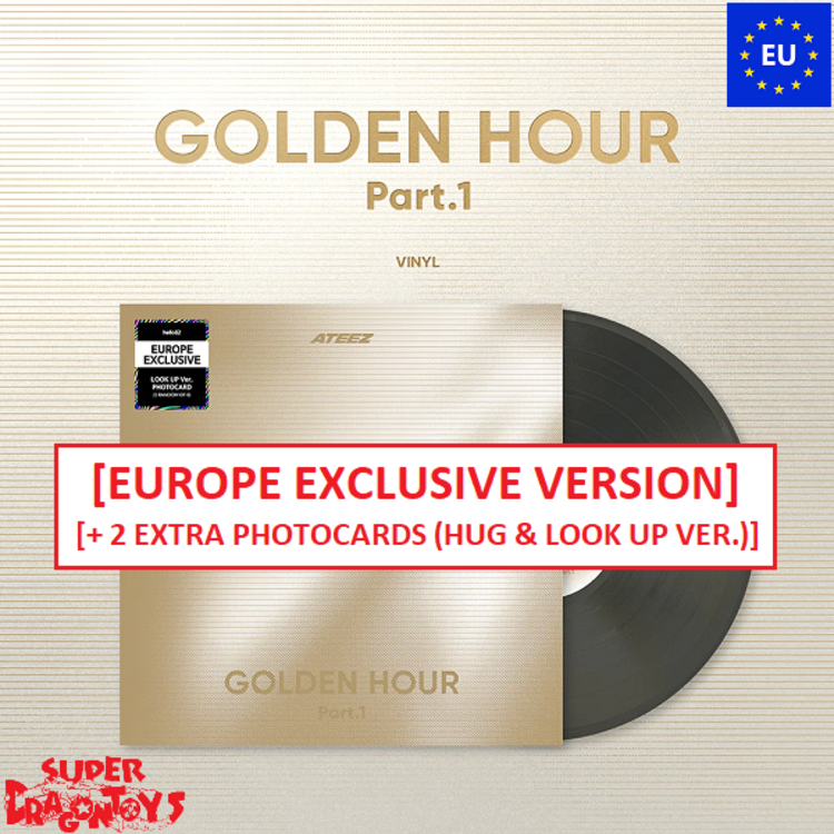 ATEEZ (에이티즈) - GOLDEN HOUR [PART.1] - 10TH MINI ALBUM (VINYL LP) [EUROPE EXCLUSIVE]