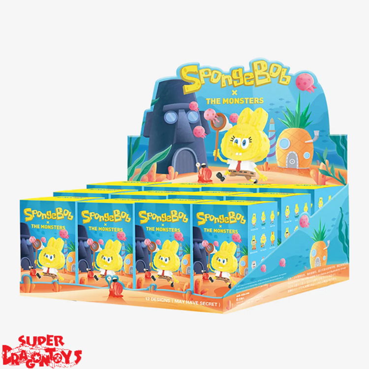 POP MART POP MART - SPONGEBOB X THE MONSTERS "LABUBU" - BLINDBOX MINI FIGURE