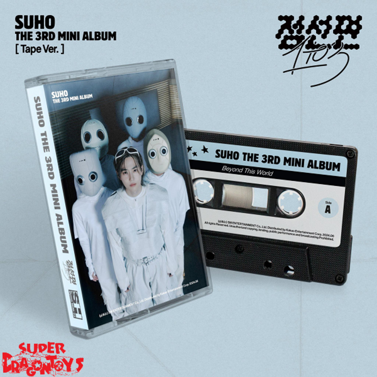 SUHO (수호) [EXO] - [점선면] (1 TO 3) - [TAPE VER.] - 3RD MINI ALBUM