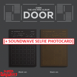 CHEN (첸) [EXO] - DOOR - 4TH MINI ALBUM + [SOUNDWAVE PHOTOCARD]