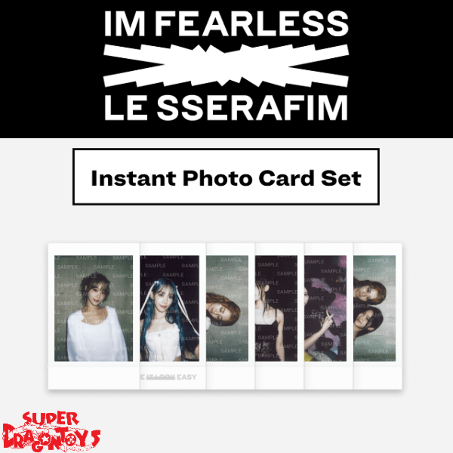 LE SSERAFIM (르세라핌) - [EASY] INSTANT PHOTO CARD SET