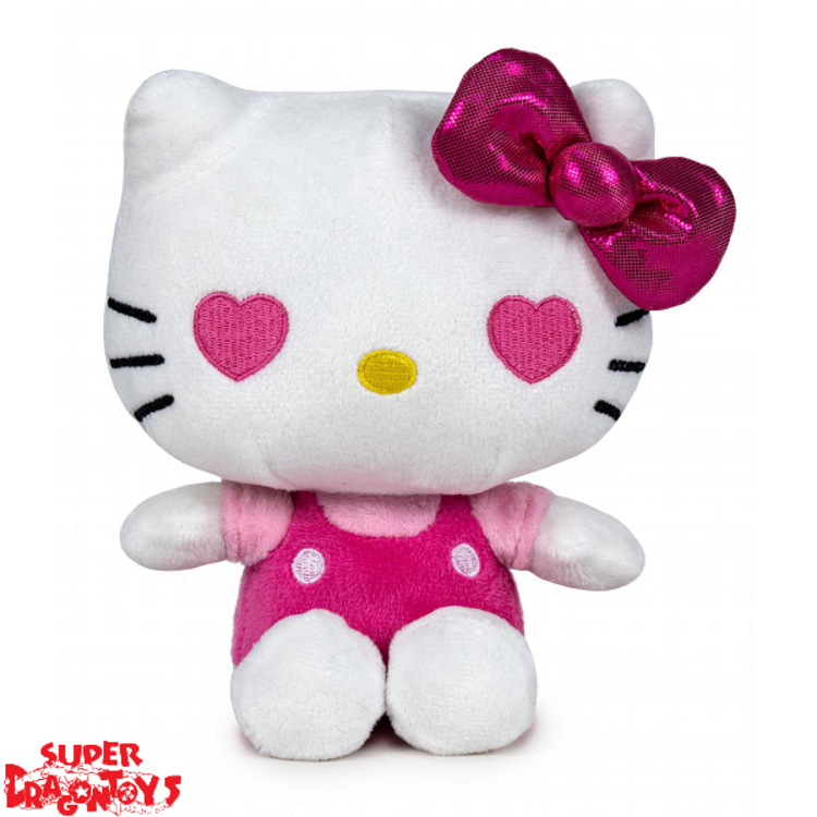 SANRIO CHARACTERS  - HELLO KITTY "50TH ANNIVERSARY" [PINK] - PLUSH [32 CM]