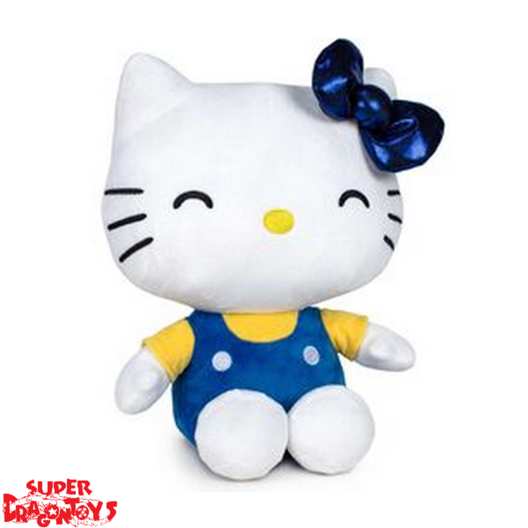 SANRIO CHARACTERS  - HELLO KITTY "50TH ANNIVERSARY" [DARK BLUE] - PLUSH [32 CM]