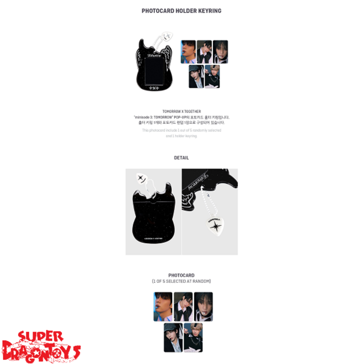 TXT (투모로우바이투게더) - TXT MINISODE 3 [TOGETHER] POP-UP KEYRING PHOTOCARD HOLDER - OFFICIAL MD