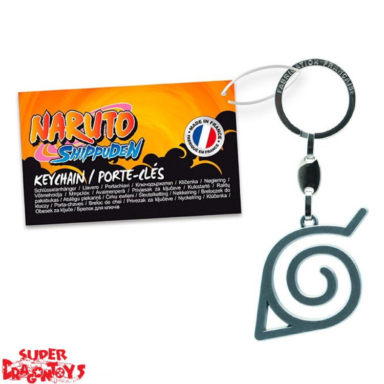 ABYSTYLE NARUTO SHIPPUDEN - 3D KEYCHAIN "KONOHA EMBLEM"